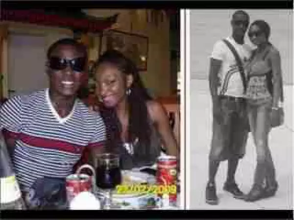 Striker Odion Ighalo Shares Lovely Throwback Photo With His Wife